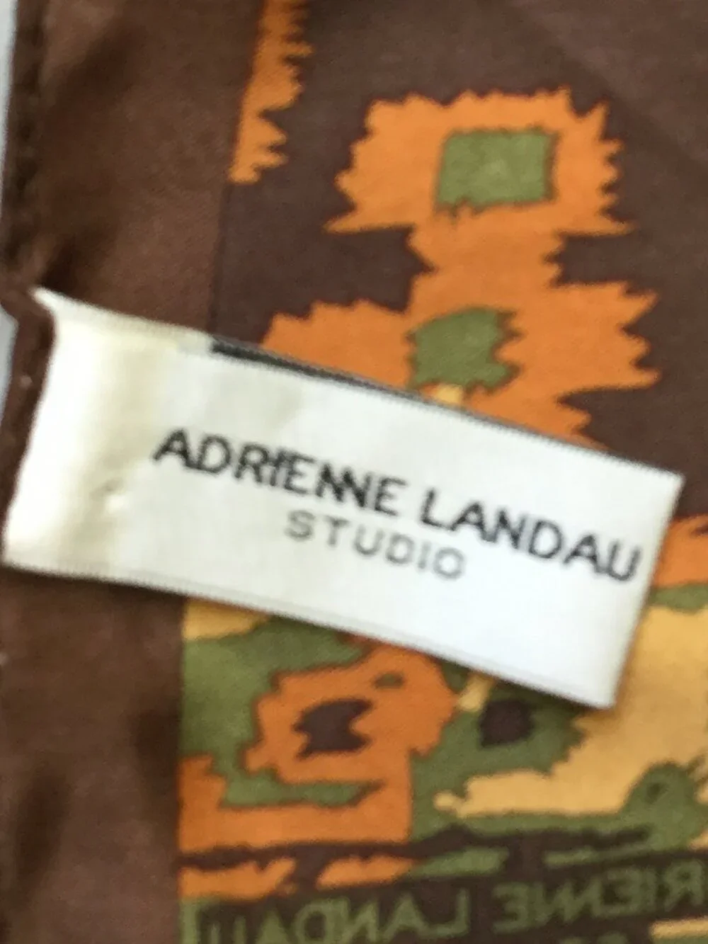 Adrienne Landau Studio Silk Scarf